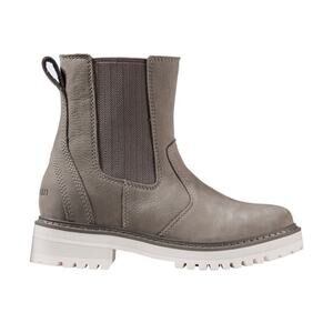 L.L. Bean Camden Hills Gray Leather Chelsea Boots Size 9.5M